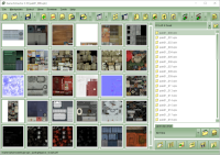 Showing thumbnails for all the images in an archive.